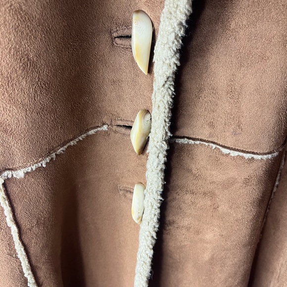 Dana Buchman Faux Suede Shearling Coat - Picture 8 of 13